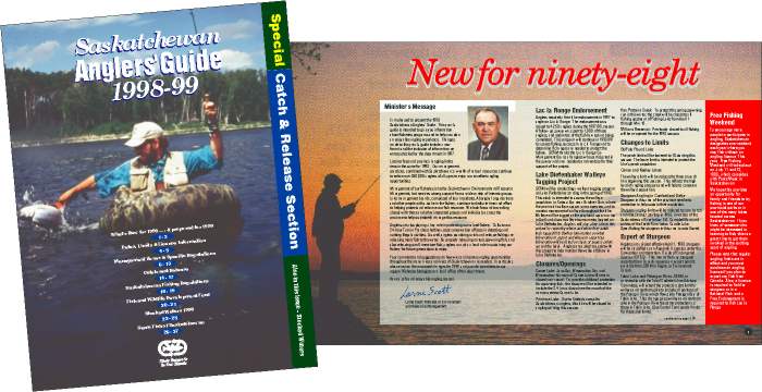 1998-99 Saskatchewan Anglers' Guide