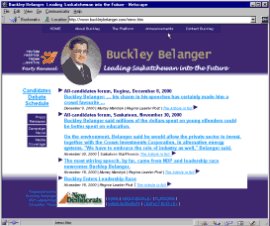 NDP Leadership Candidate Buckley Belanger