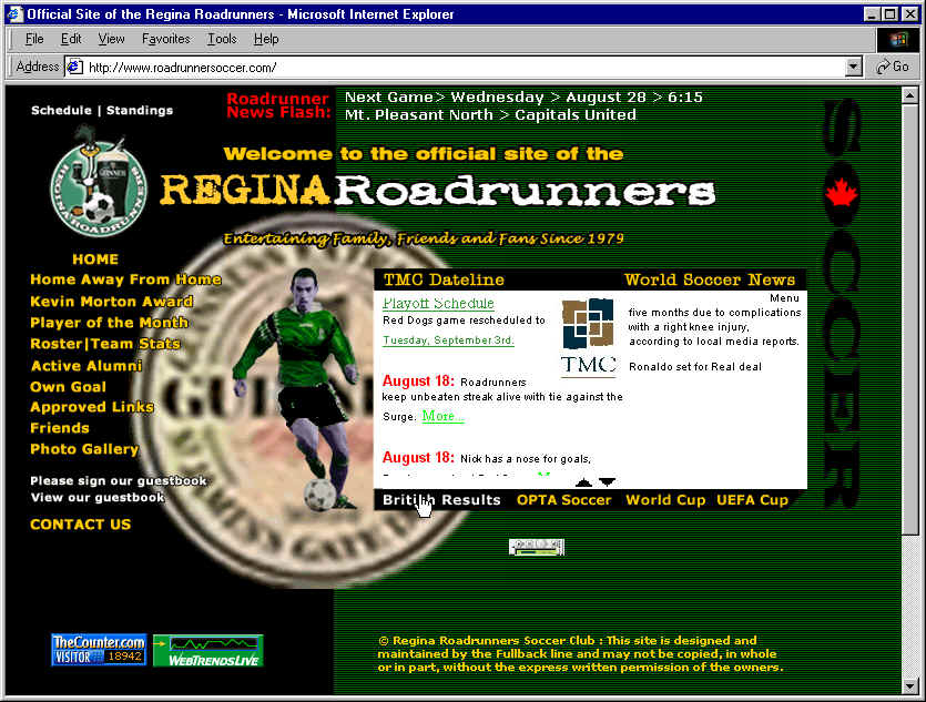 Click here to view the site.